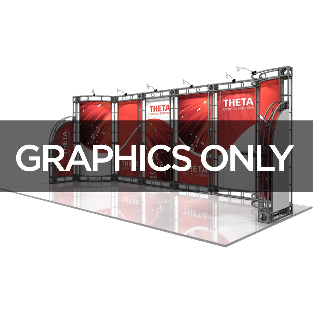 10 x 20 Theta Truss Display Replacement Graphics