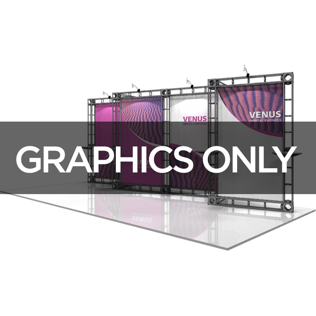 10 x 20 Venus Truss Display Replacement Graphics
