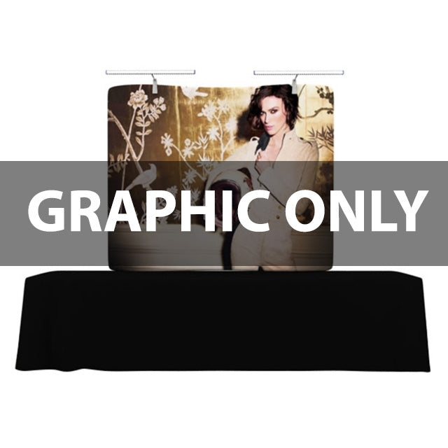 EcoTube 6 ft Curved Table Top Display