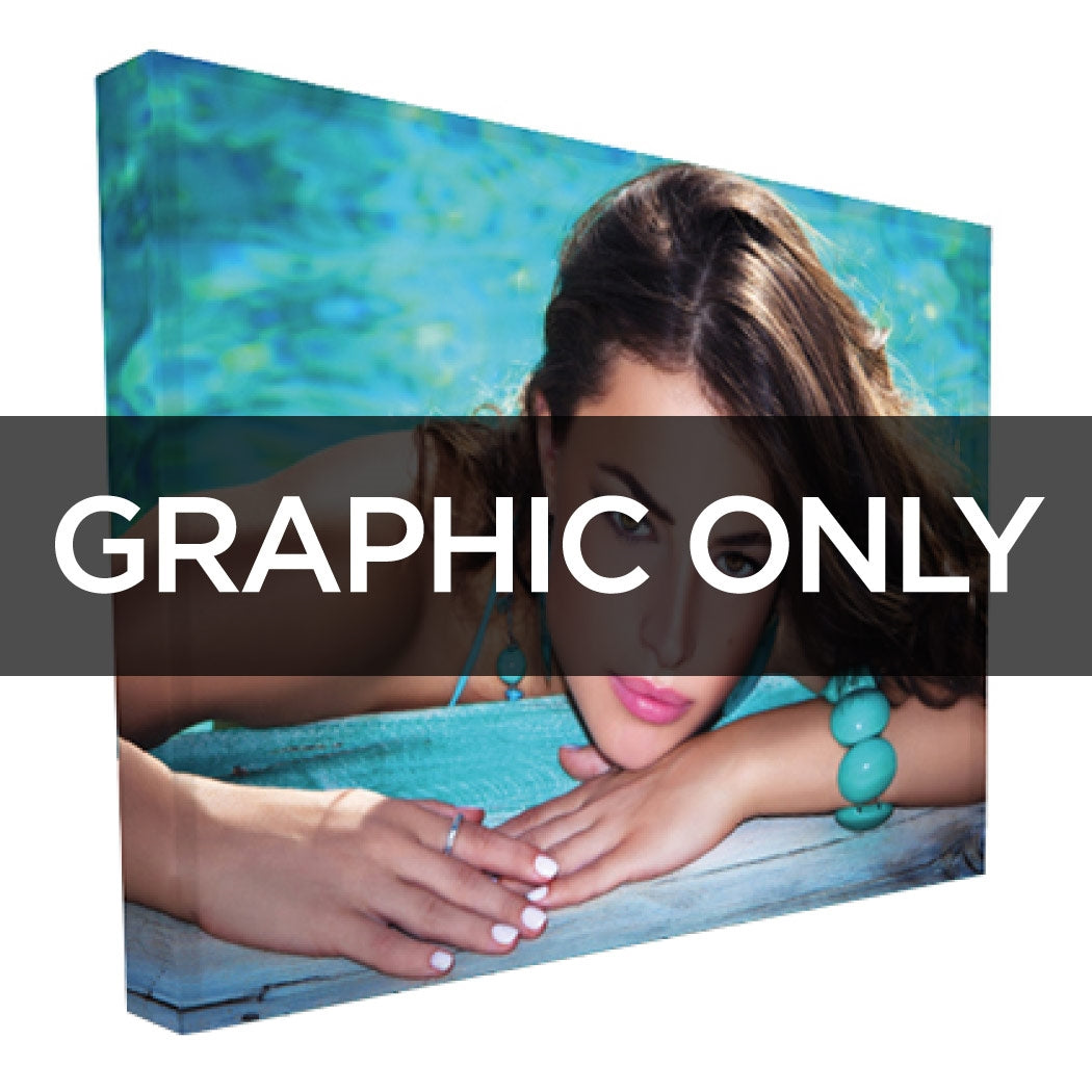 10 ft Straight Backlit VBurst Replacement Graphic