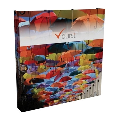 10ft Straight Backlit VBurst Replacement Graphic