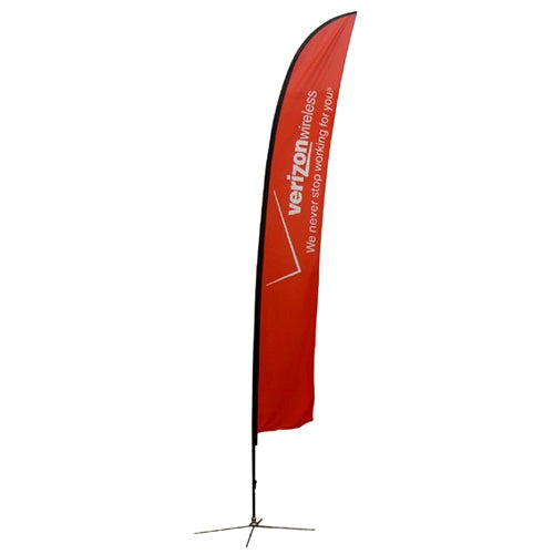 Curved Outdoor Flag