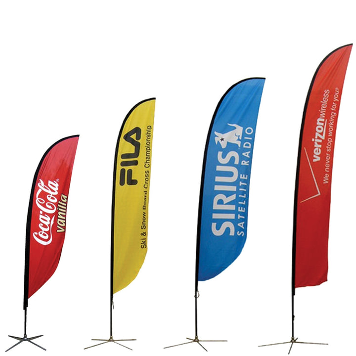 Curved Outdoor Flag