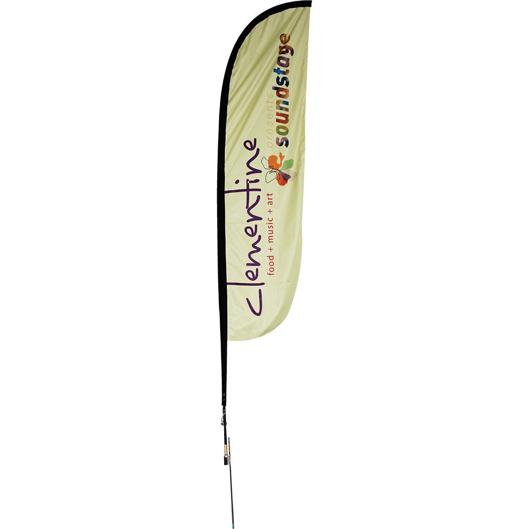 Curved Outdoor Flag