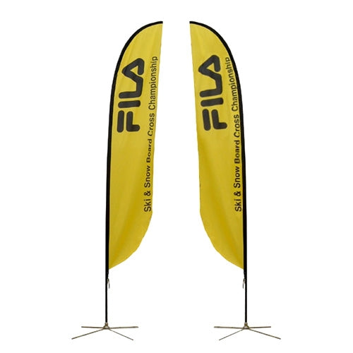 Curved Outdoor Flag