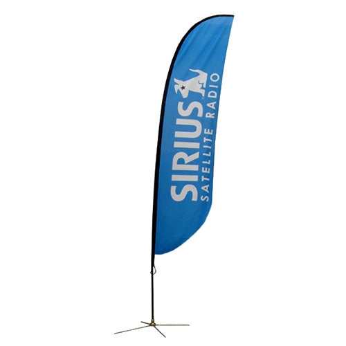 Curved Outdoor Flag