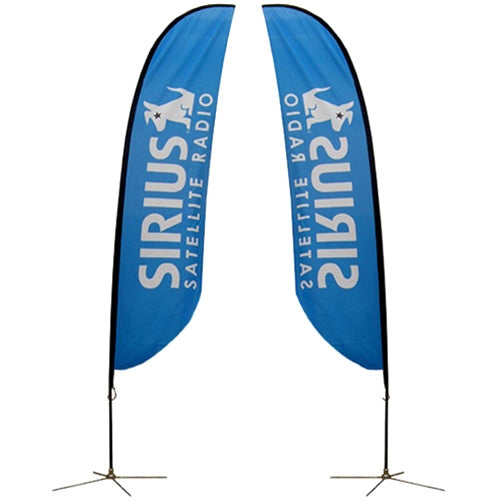 Curved Outdoor Flag