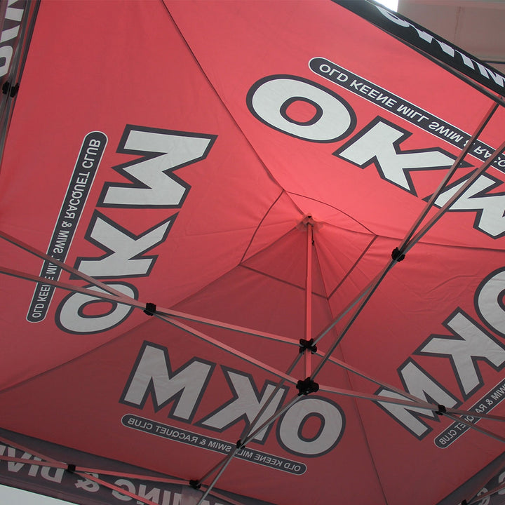 10 ft Pop-Up Event Tent - Full Printed Canopy