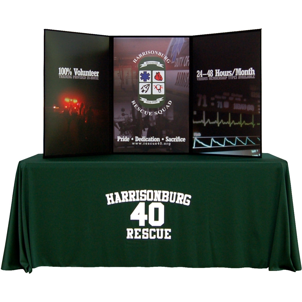 Breeze Medium, Table Cover & Banner Stands