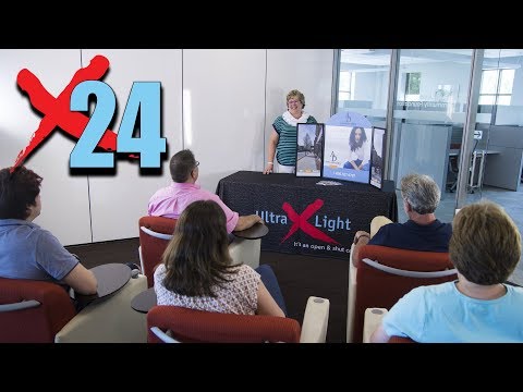 X24 Folding Briefcase Display