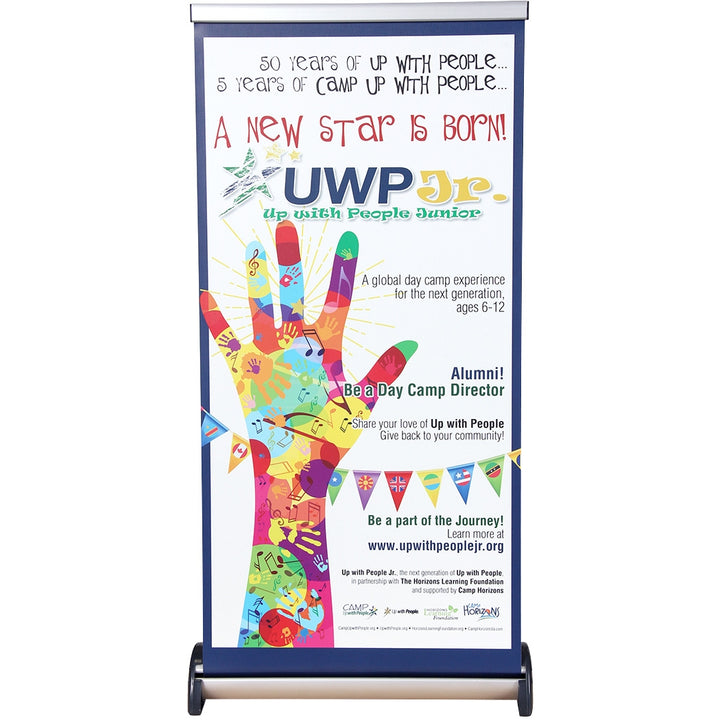 Junior Retractable Banner Stand