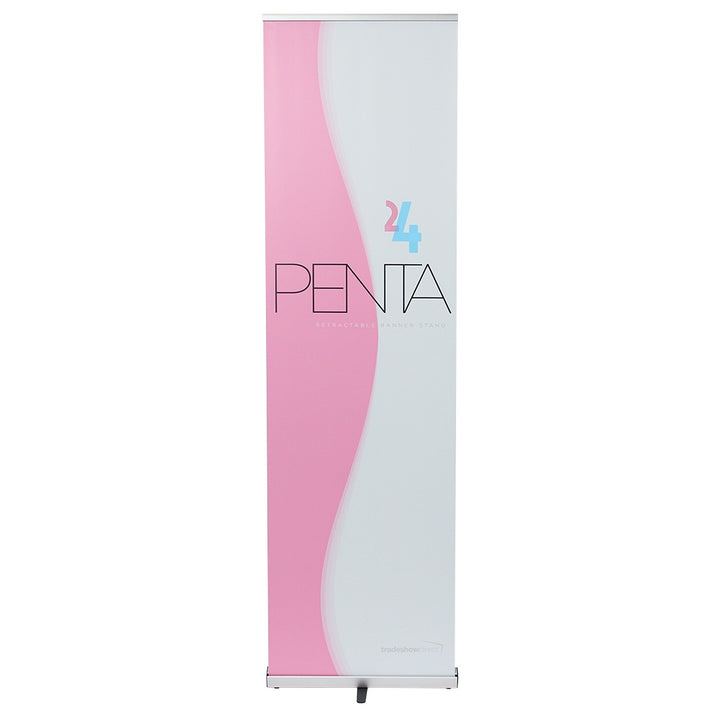 Penta Retractable Banner Stand 24