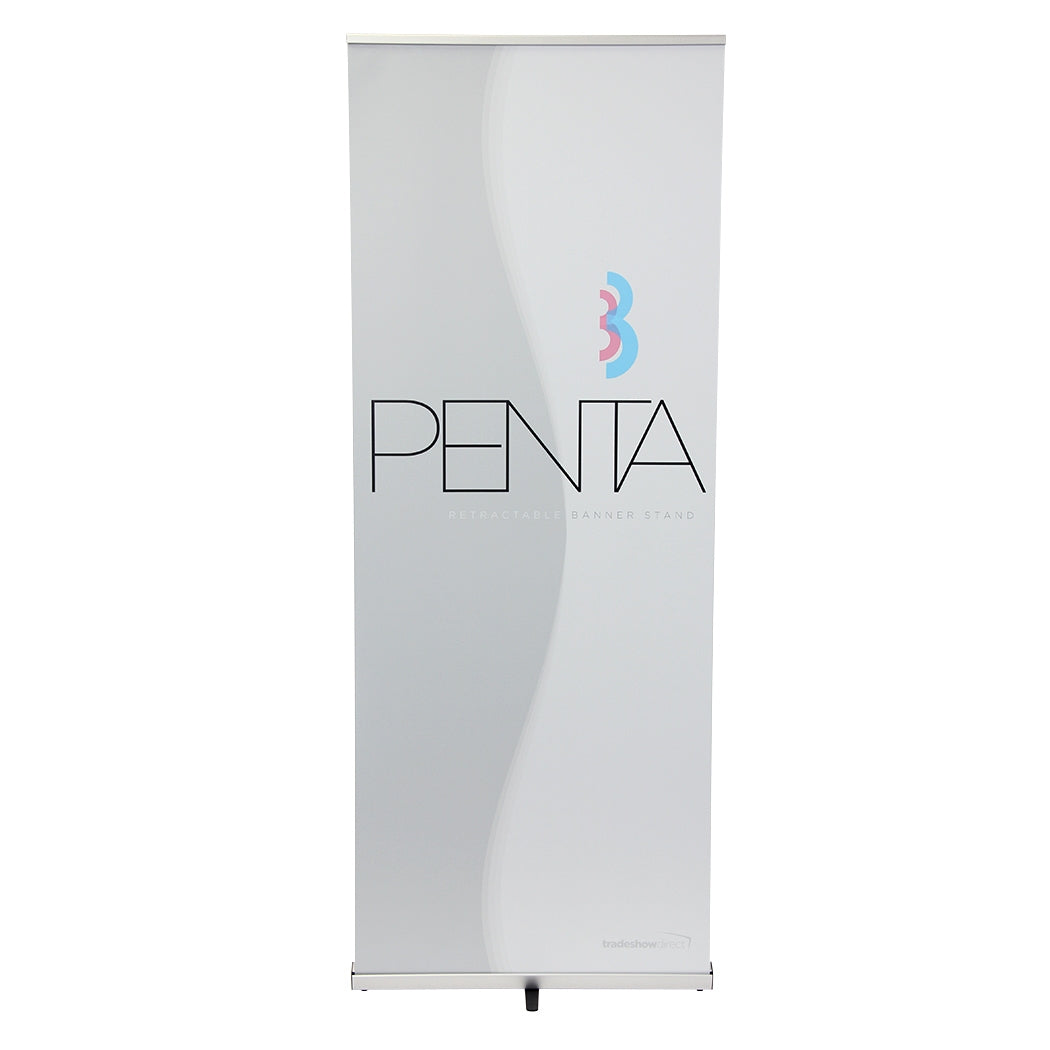Penta Retractable Banner Stand 33