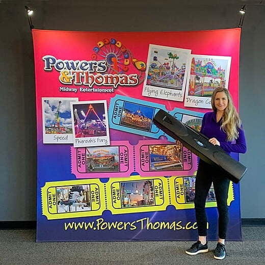 ShowFlex F2 Freestanding Display