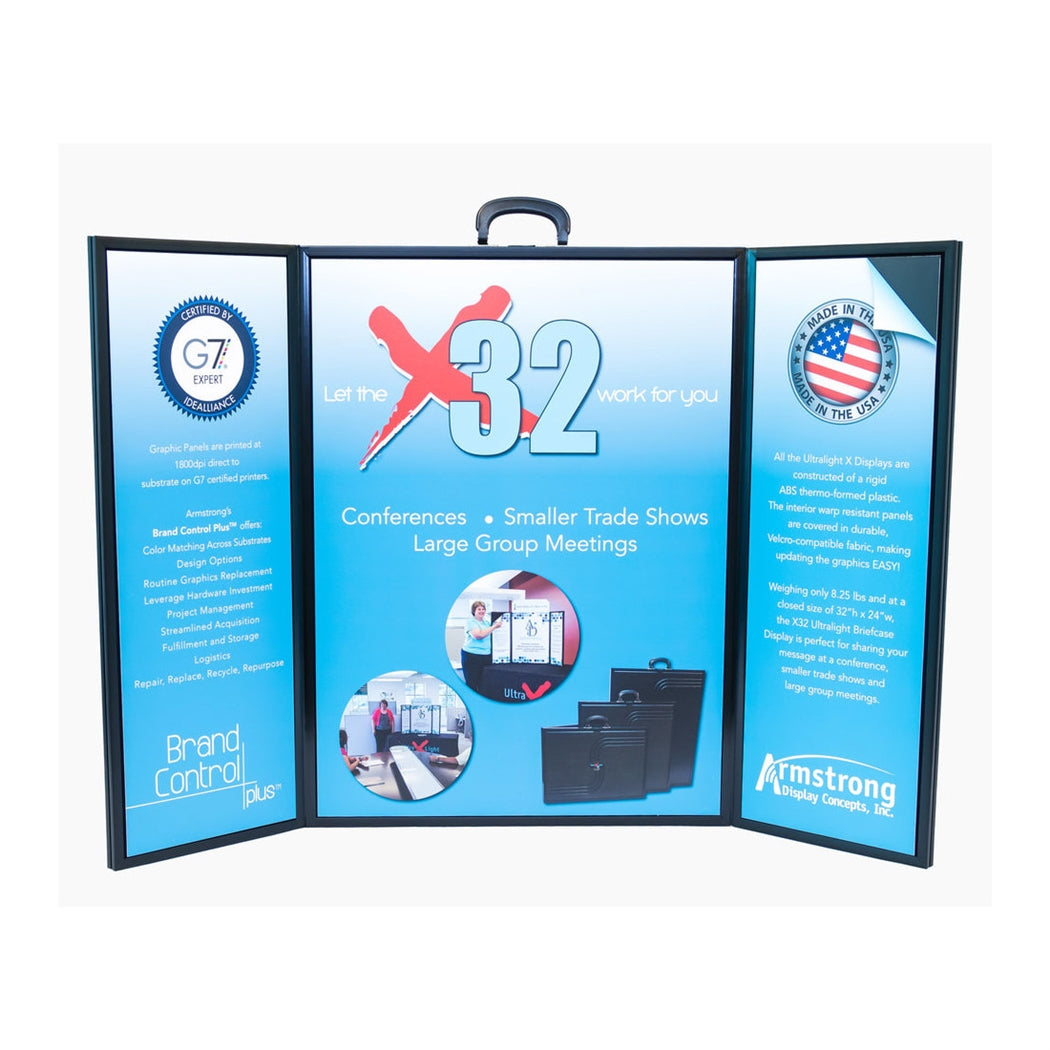 X32 Folding Briefcase Display