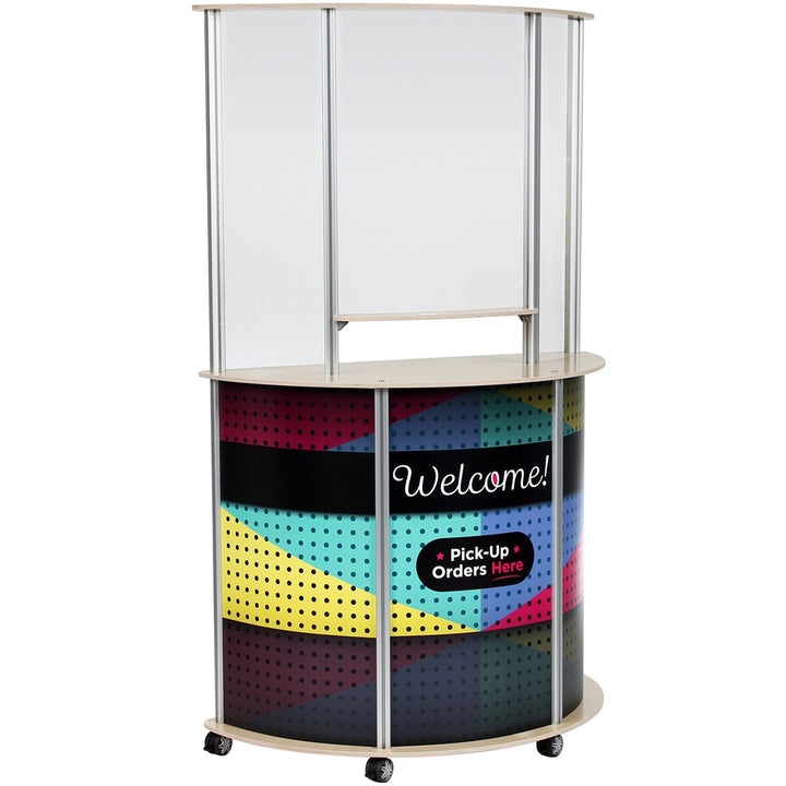 Social Distancing Twist Kiosk