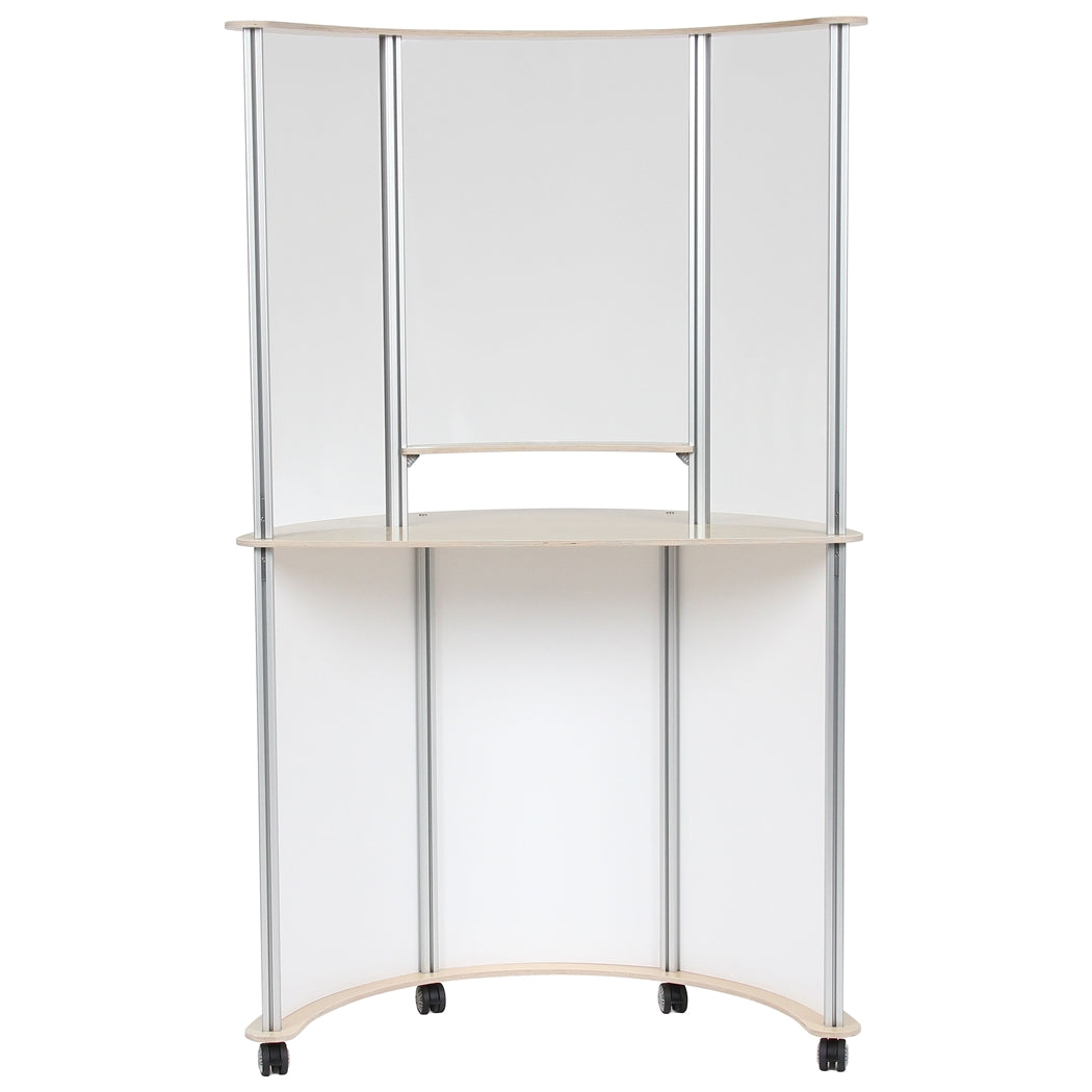 Social Distancing Twist Kiosk