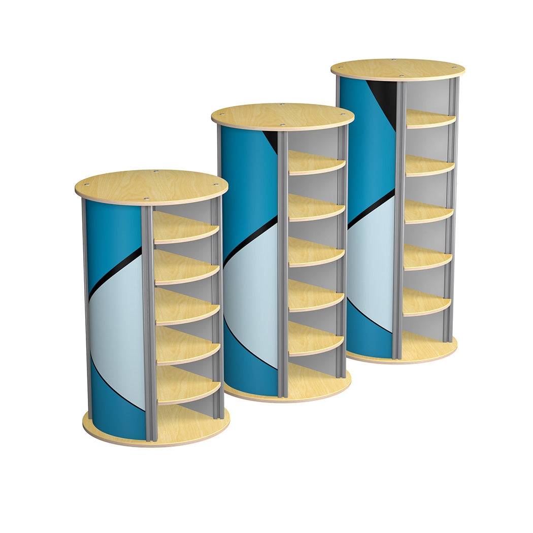 5-Up Medium Circle Twist Pedestal