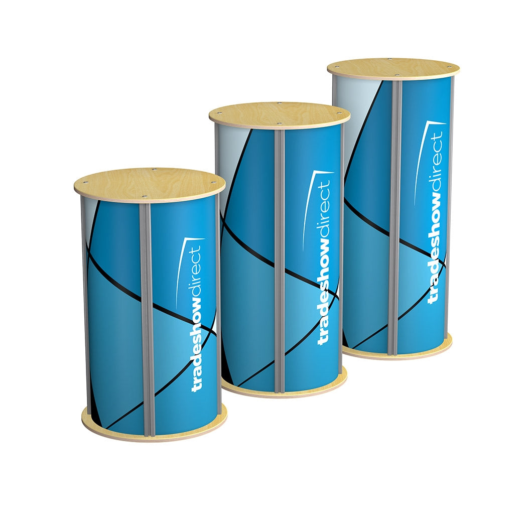 5-Up Medium Circle Twist Pedestal