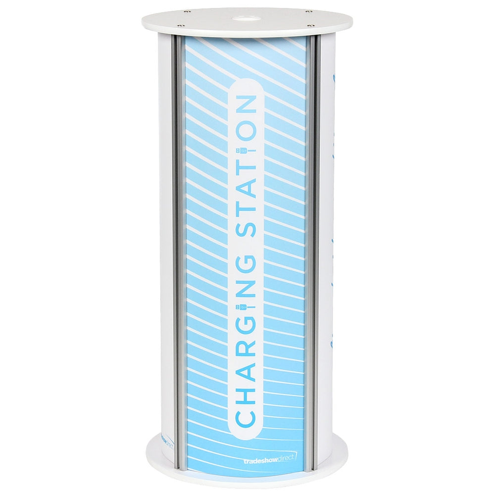 Mobile Phone Charging Station - Twist Circle Pedestal M