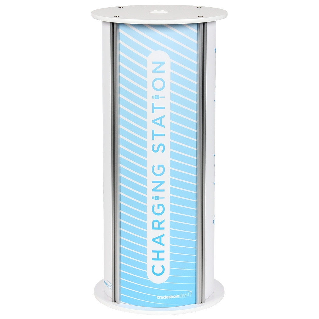 Mobile Phone Charging Station - Twist Circle Pedestal M