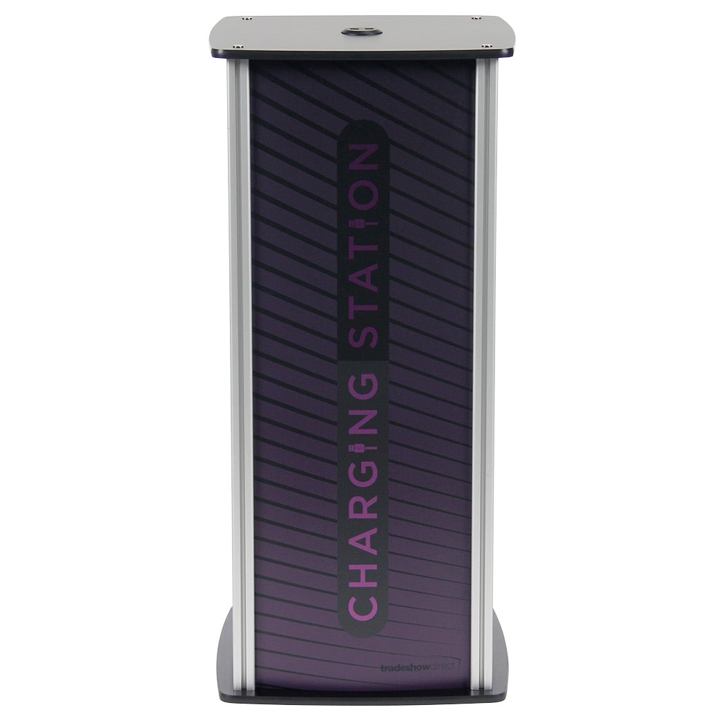 Mobile Phone Charging Station - Twist Square Pedestal M