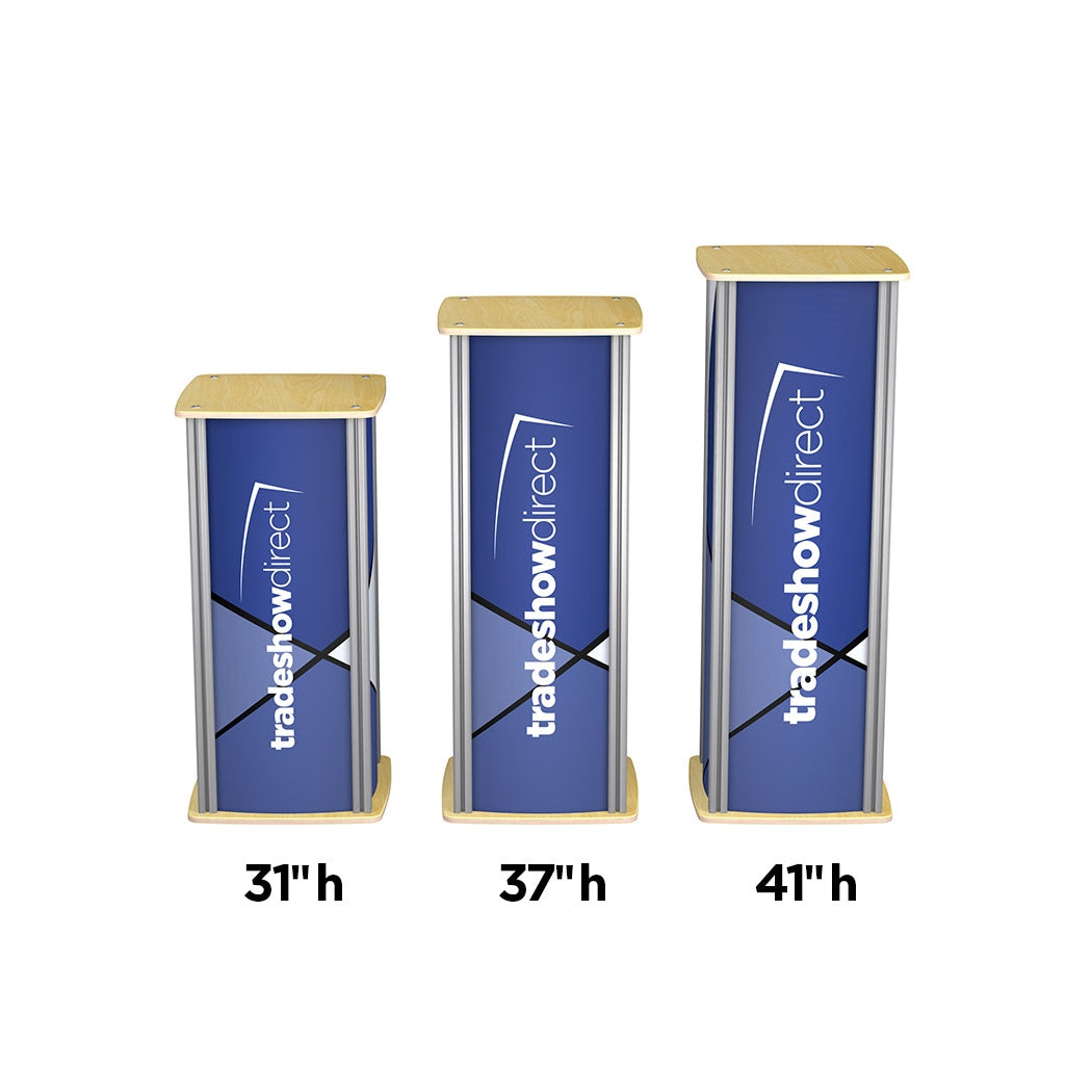 Small Square Twist Pedestal