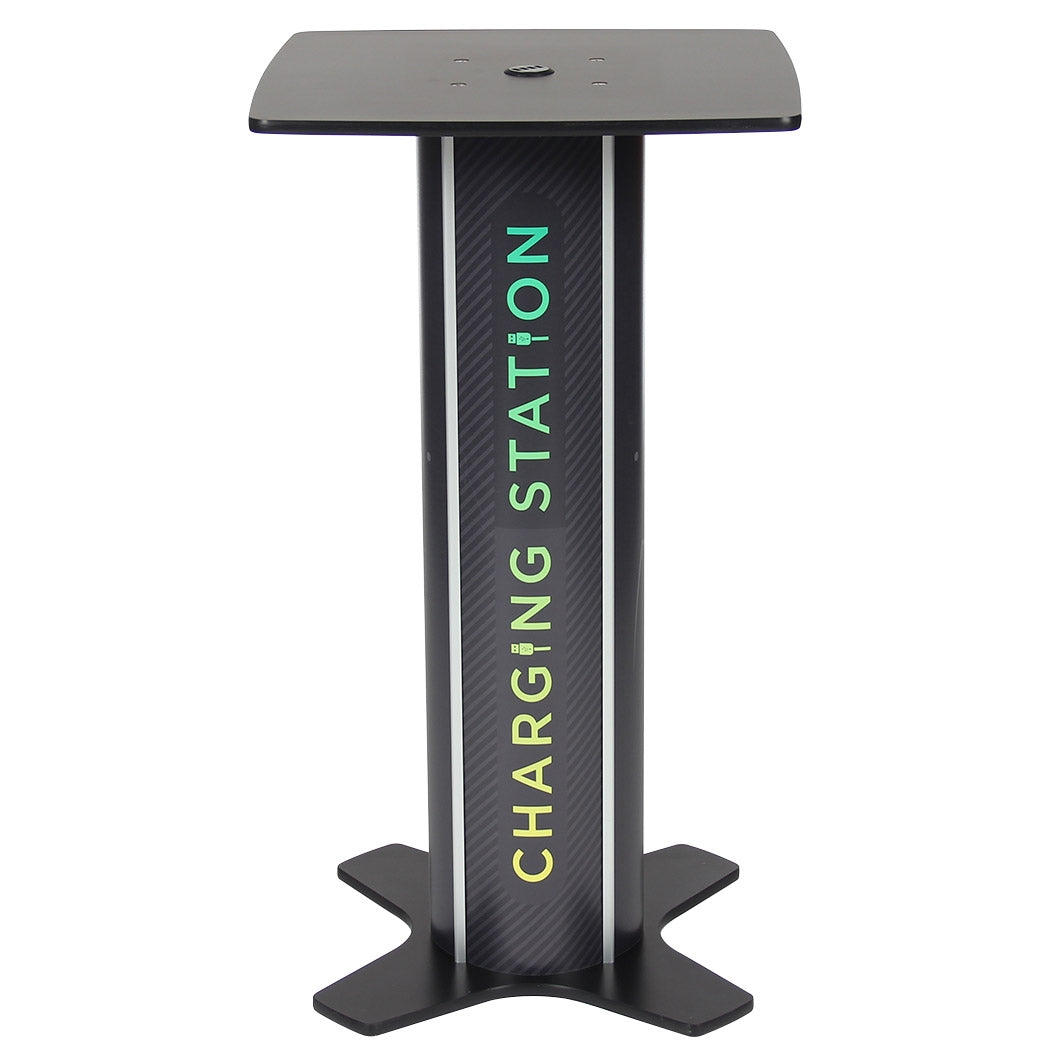 Square Twist Bar Table Charging Station