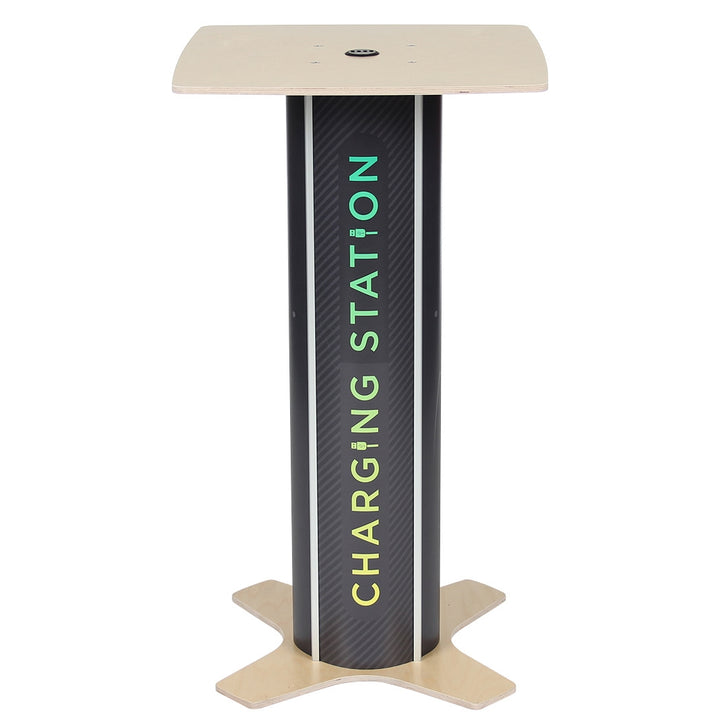 Square Twist Bar Table Charging Station