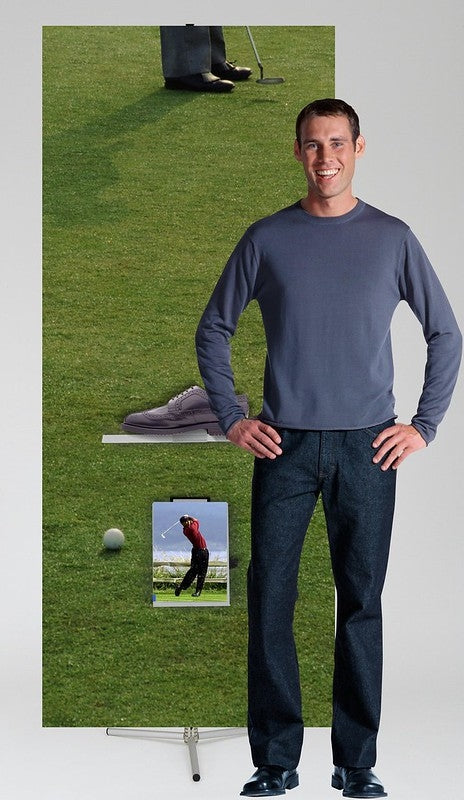 Duo Sprint Banner Stand with Graphic