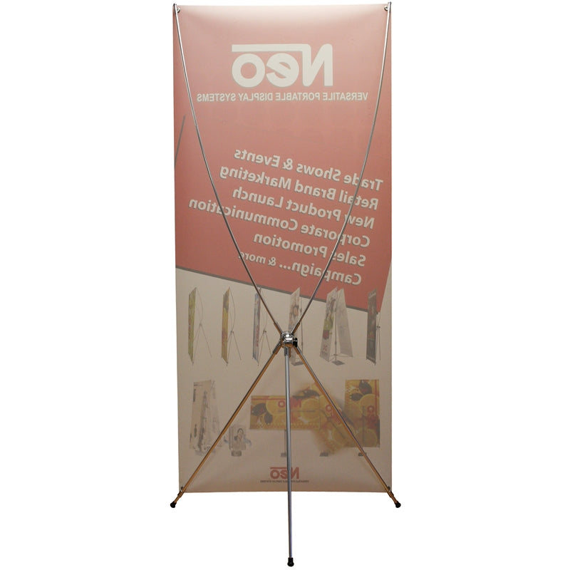 Value X-MDI120 Banner Stand with Graphic