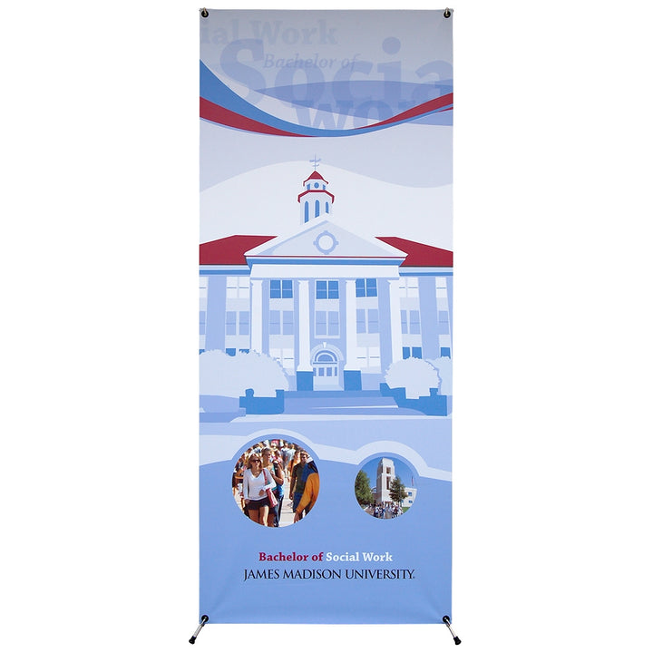 Value X-MDI120 Banner Stand with Graphic