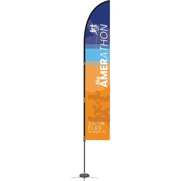 Curved Outdoor Flag