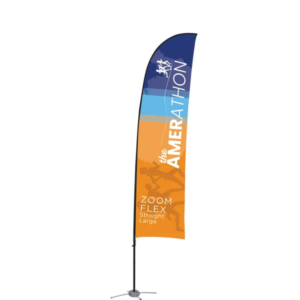 Curved Outdoor Flag