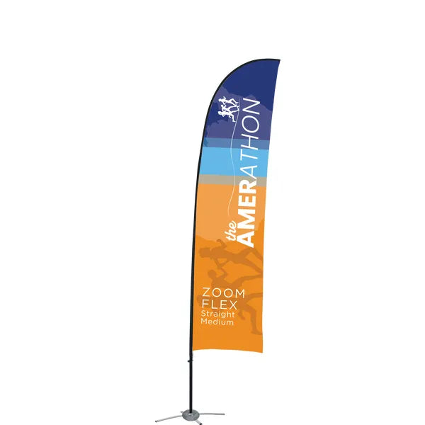 Curved Outdoor Flag